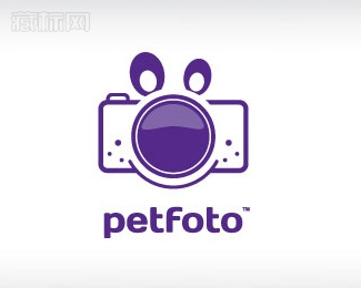 PetFoto宠物摄影商标设计