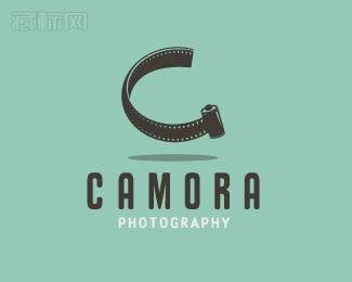 Camora Photography摄影标志设计
