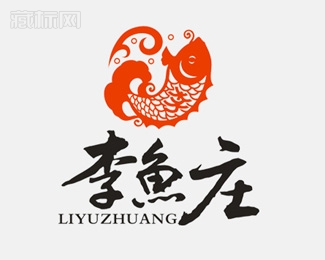 李鱼庄logo设计