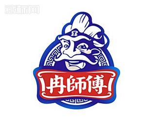 冉师傅牛肉干logo设计