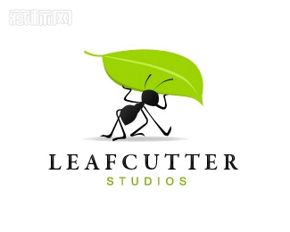 Leafcutter Studios饲养场标志设计