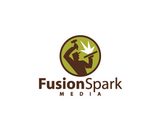 fusion spark标志设计