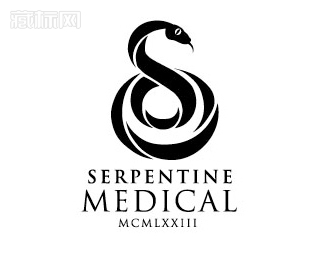 Serpentine Medical蛇形医疗logo设计欣赏