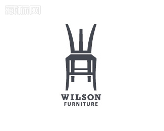 Wilson Furniture椅子標志設計