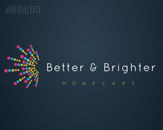 Bette & Brighter灯具标志设计