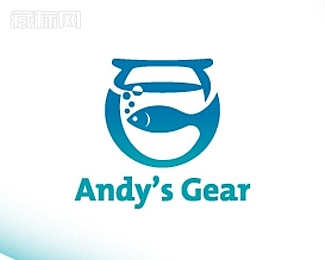 Andys Gear鱼缸logo设计