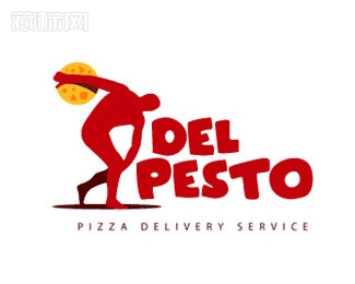 Del Pesto食品公司logo设计