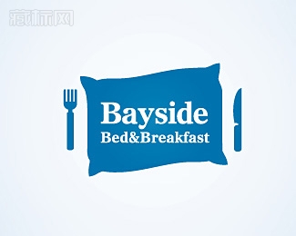 BaysideBed&Breakfast餐饮标志设计