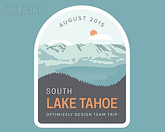Lake Tahoe太浩湖标志设计