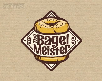 Bagel饼干标志设计