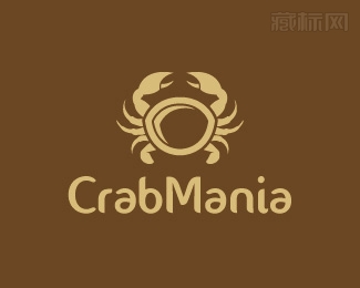 crabmania螃蟹logo