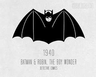 蝙蝠侠72周年logo历史