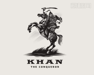 Khan The Conqueror骑士logo图片