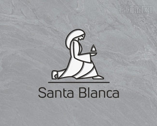 Santa Blanca圣诞老人布兰卡标志设计