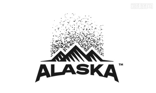 alaska火山标志