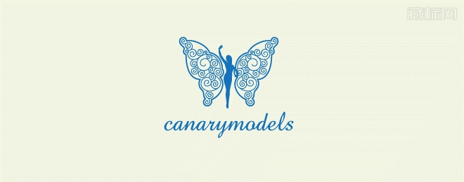 canawymadels蝴蝶女神logo