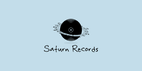 SATURN RECORDS logo设计