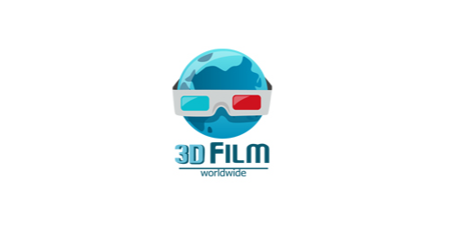 3D FILM logo设计