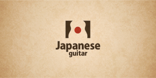JAPANESE GUITAR logo设计