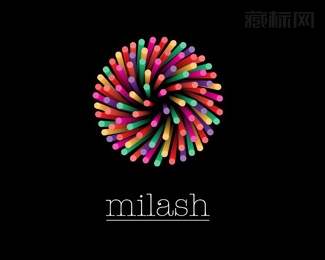 milash球标志设计