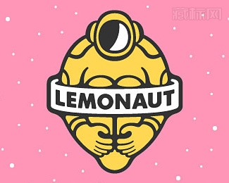Lemonaut太空服logo设计