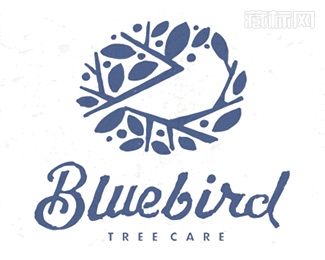 Bluebird蓝色鸟logo设计