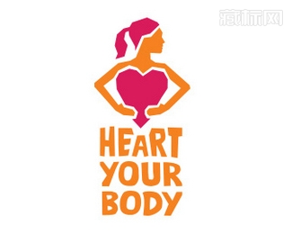 heart your body标志设计
