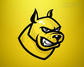 Golden Dog金色狗logo设计