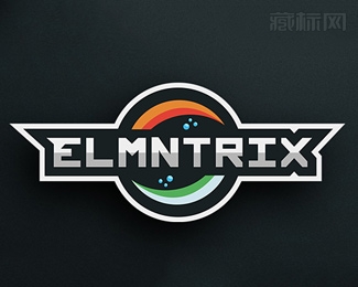 Elmntrix Esports电子竞技logo设计