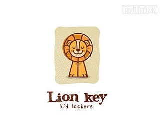 Lion Key狮子钥匙标志设计