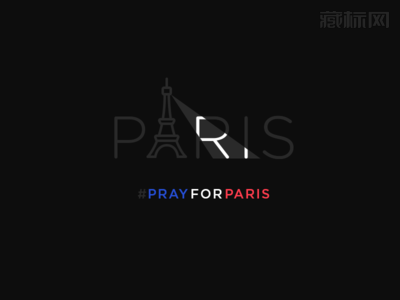 paris巴黎瞭望塔标志图片