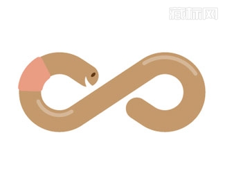 Worms forever无穷大符号logo设计