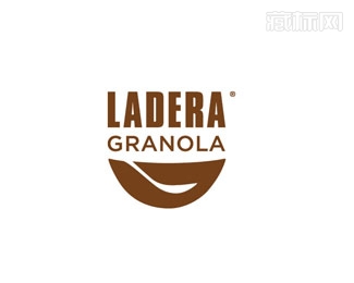 Ladera Granola麦片标志设计