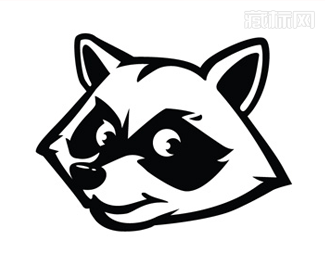 Racoon Mascot狐狸头logo设计