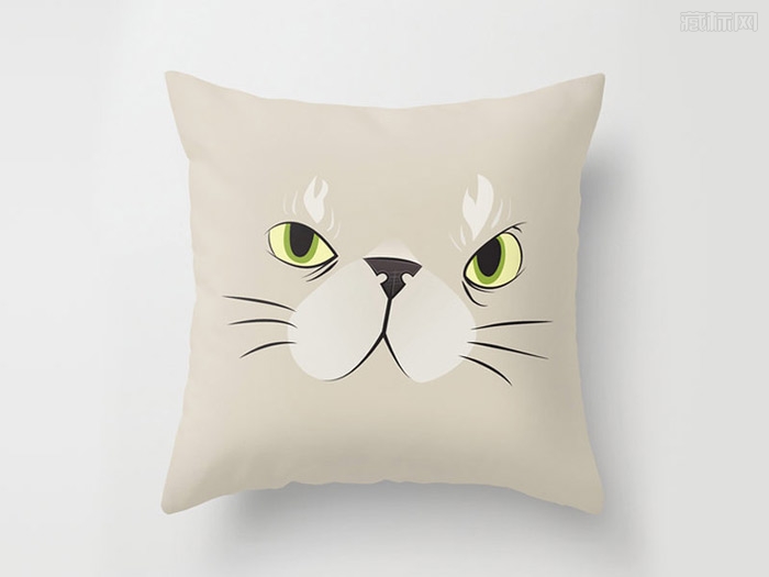  Kitty猫枕头logo设计