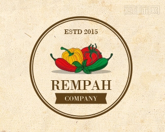 Rempah蔬菜logo设计