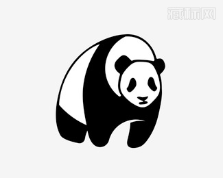 Panda rebound熊猫logo图片