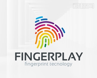 Fingerprint Play指纹标志设计欣赏