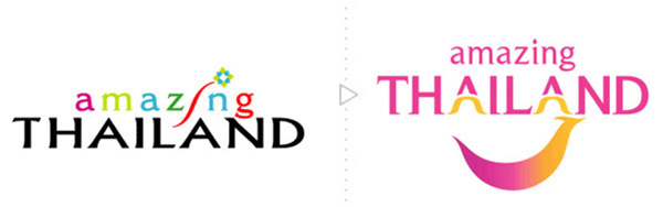 mazda泰国旅游新旧logo对比