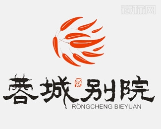 蓉城别院logo设计欣赏