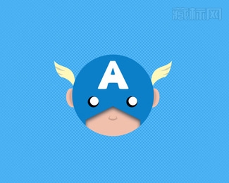 Captain America美国队长logo图片