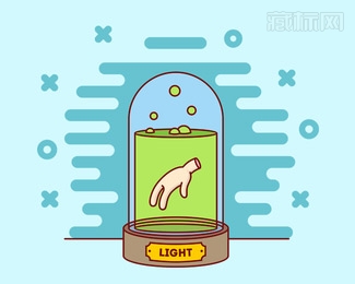 Light灯光标志设计