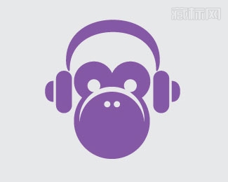 Music Guerrilla猩猩音乐logo设计