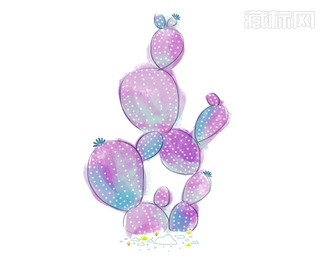 Prickly pear仙人掌logo设计