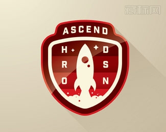 Ascend火箭标志设计