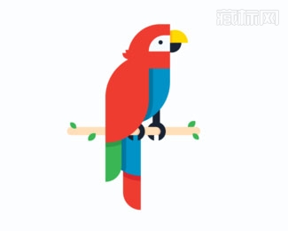 Parrot鹦鹉logo图片