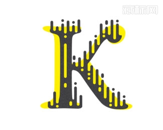K Letter Symbol字母标志设计欣赏