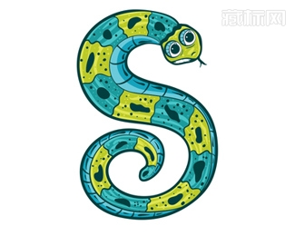 Snake蛇标志设计