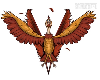 Vulture火鸡logo设计