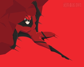 Red超人logo设计